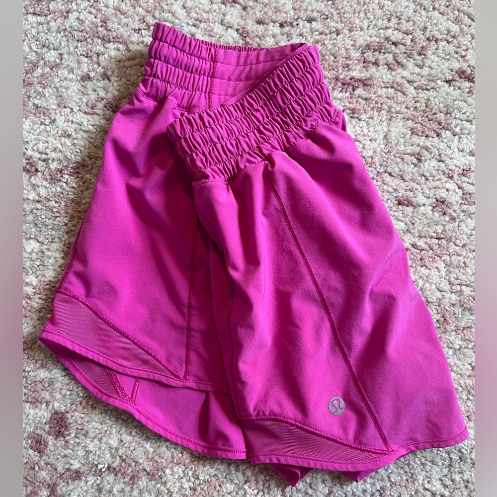 Sonic Pink High-rise 4” Lululemon Hotty Hots